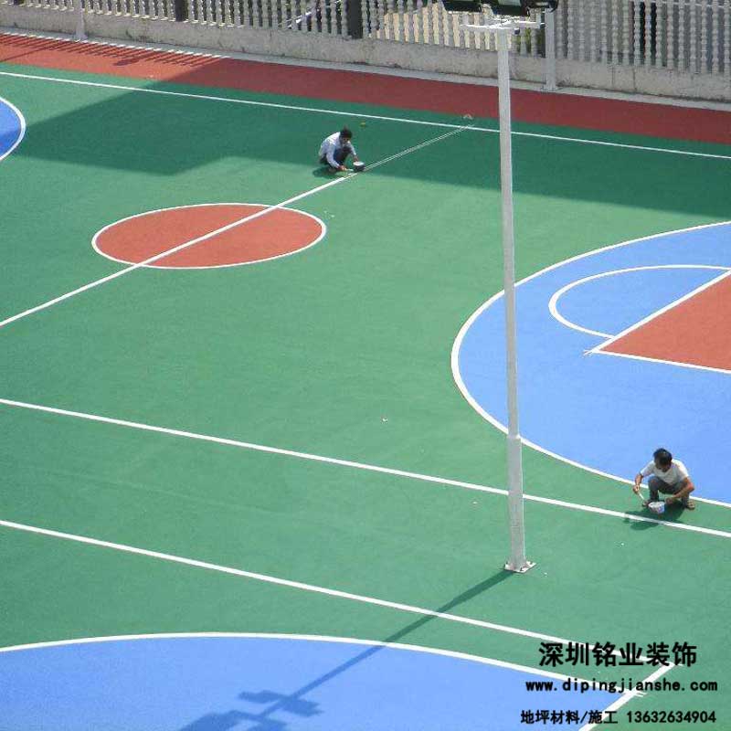 丙烯酸球場的驗收標準